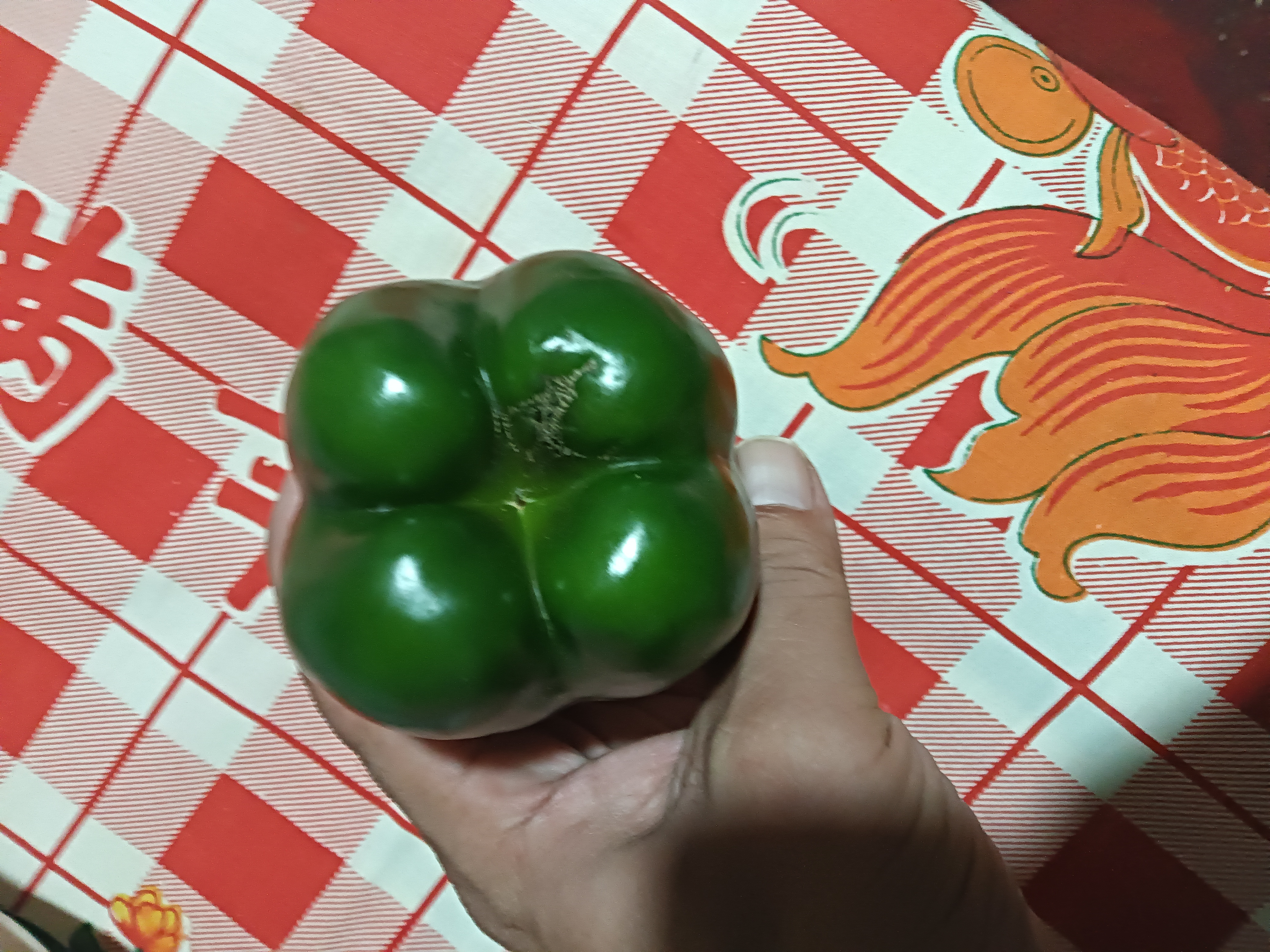 【爆款特价】甜椒菜椒青椒新鲜蔬菜肉厚大包装菜椒新鲜不辣 绿色甜椒 肉厚脆甜 现摘现发 山东螺丝椒净重4.7斤 实拍图