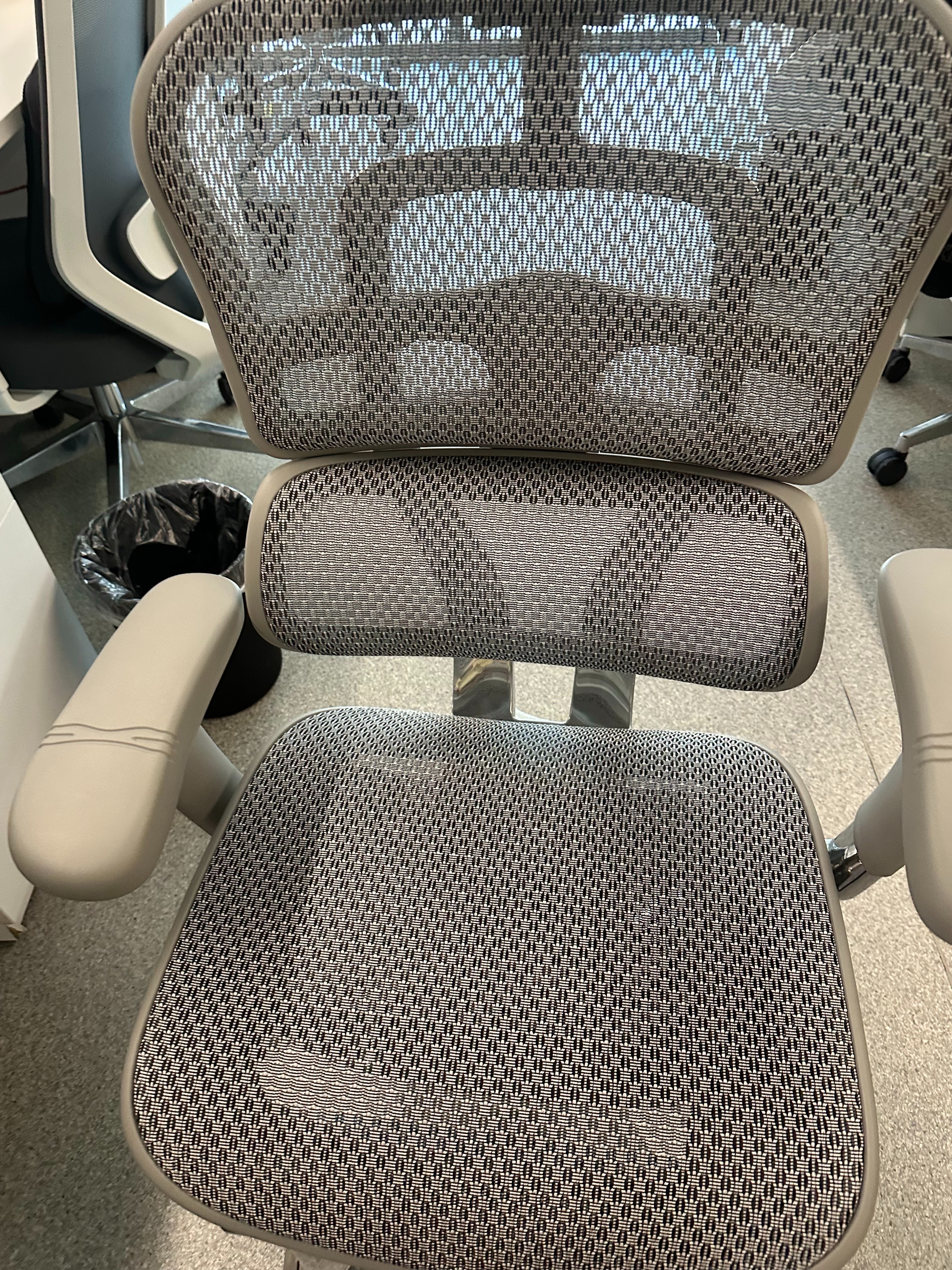 Ergonor保友金豪E2 Pro人椅协同旗舰人体工学椅 电脑椅办公椅家用电竞椅 银白网+躺舒宝 整椅发货 送货上门 实拍图