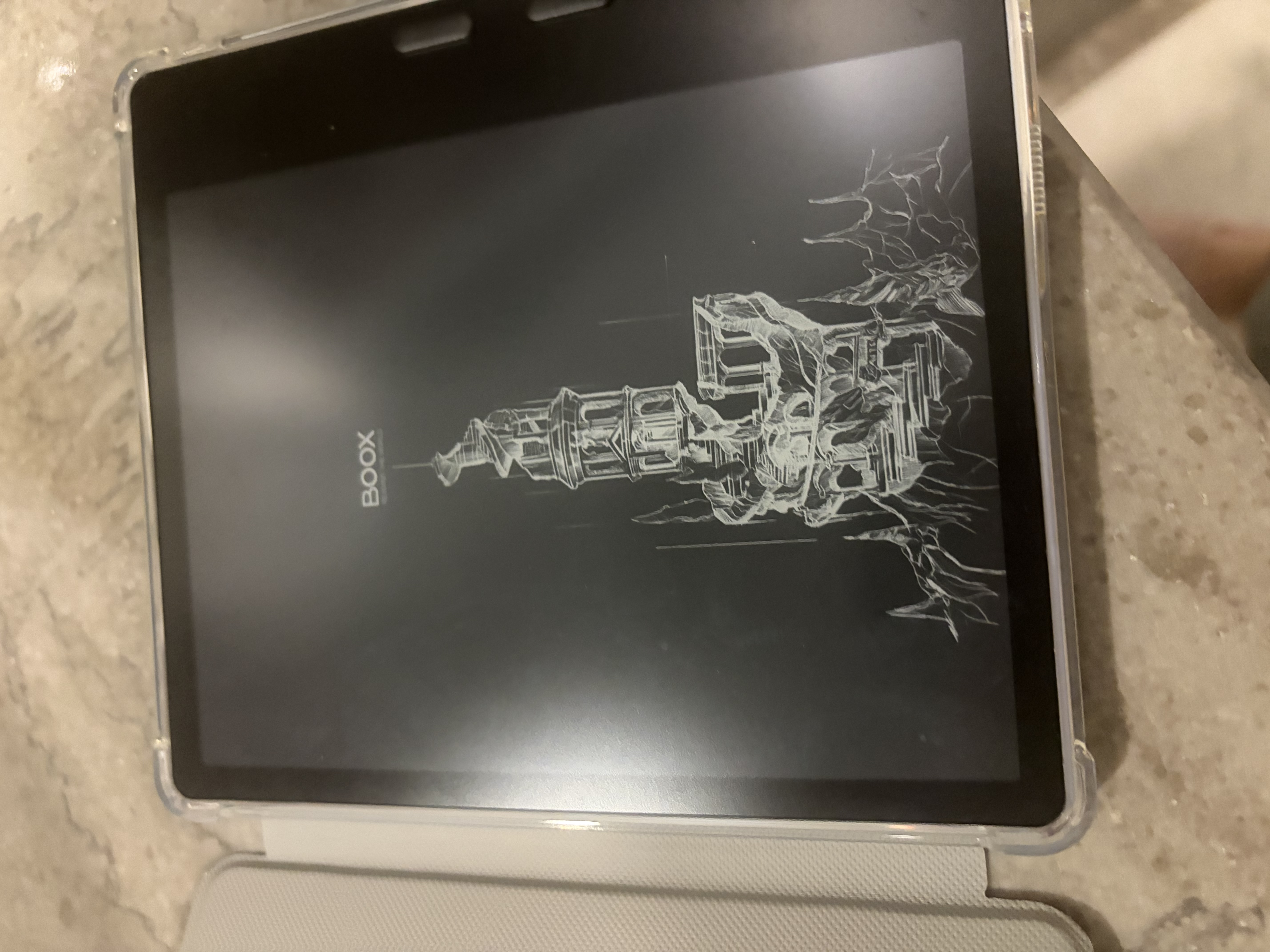 BOOX文石Leaf5+ 7英寸电子书阅读器墨水屏电纸书电子纸 智能小屏便携高速阅读器看书漫画平板 天真蓝 实拍图