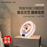 熊猫（PANDA）壁挂CD机专辑播放器发烧级光盘光碟DVD播放机家用便携音箱蓝牙音响一体机U盘音乐碟机情人节礼物 CD62灰色【CD蓝牙一体音箱】 套餐 实拍图