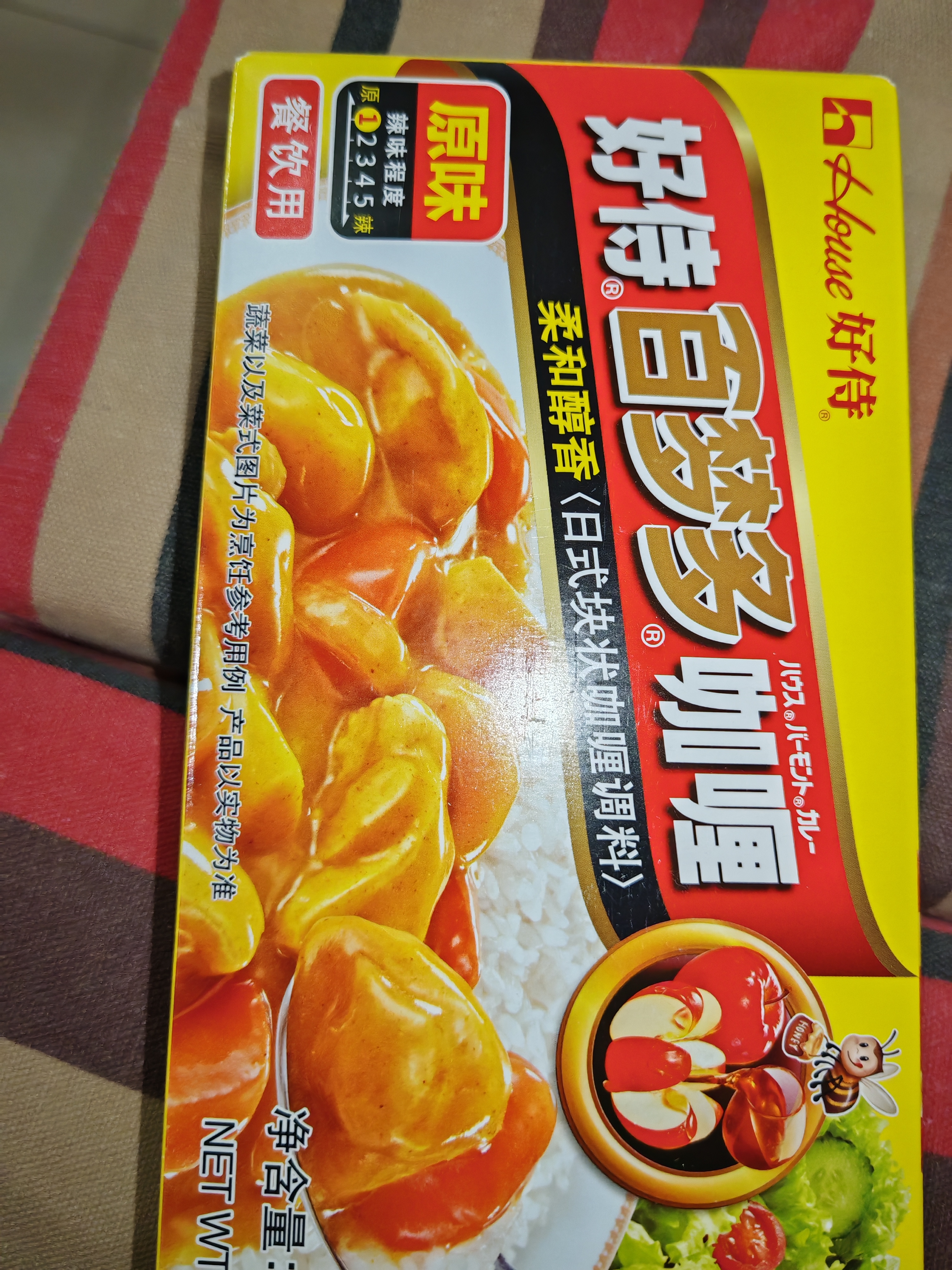 好侍（HOUSE）好侍百梦多咖喱 日式块状咖喱调料1kg 餐饮装 实拍图