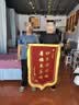 沪兴 锦旗定制卡3D立体镀金字订做制作送老师医生律师月嫂物业教师节礼物送老师 爆款 豪华大龙须+镀金字+锦袋 70*110cm 实拍图