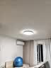 欧普照明（OPPLE）全光谱护眼吸顶灯卧室灯智能LED照明灯具简约现代快装圆形 实拍图