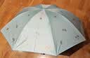 天堂伞伞太阳伞防晒防紫外线遮阳伞户外伞晴雨两用便携雨伞男女 香草-水光蓝 实拍图