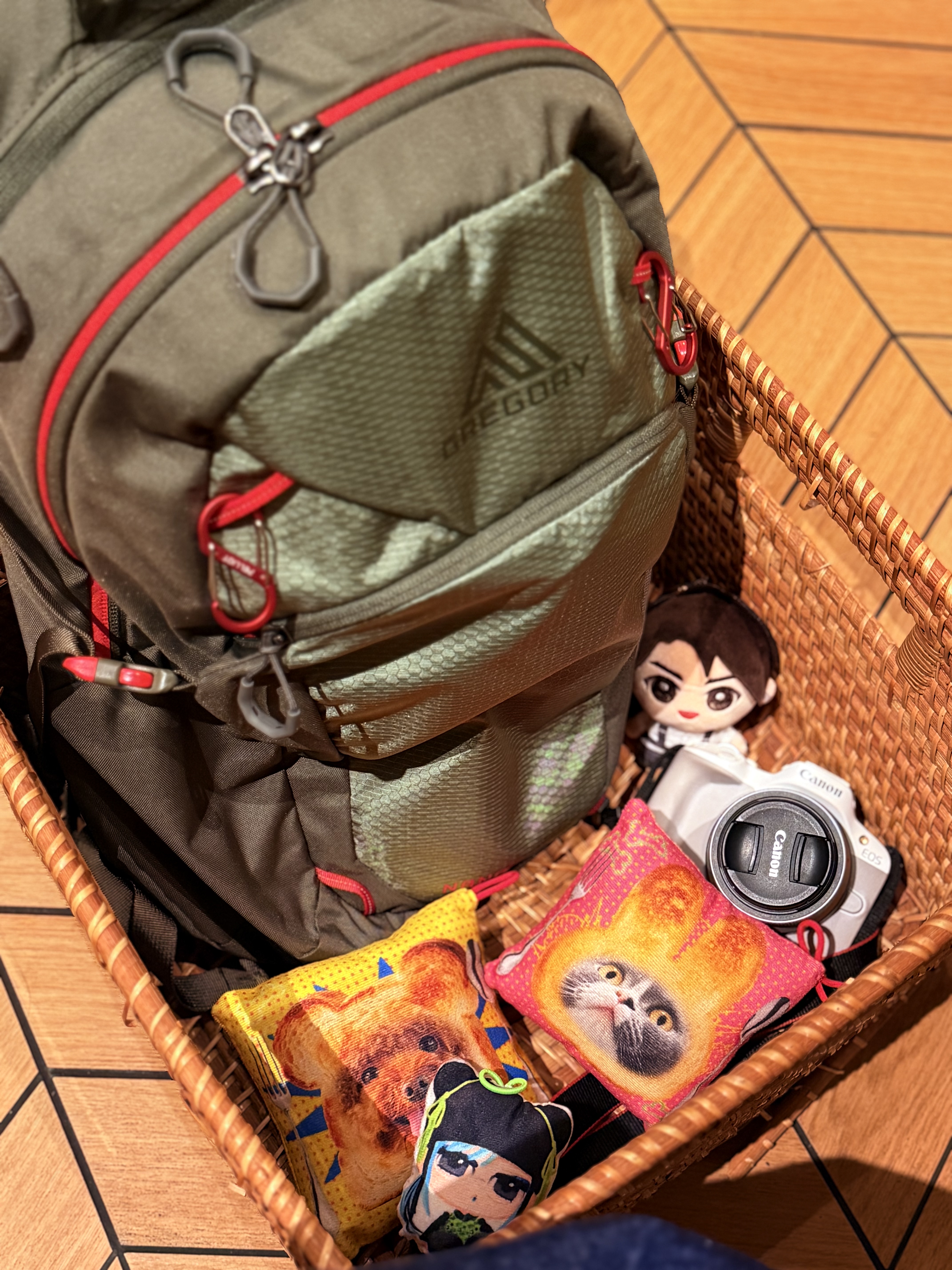 GREGORY格里高利 NANO蜂鸟 男女旅行户外徒步背包登山包通勤双肩背包18L 18L-火焰绿 实拍图