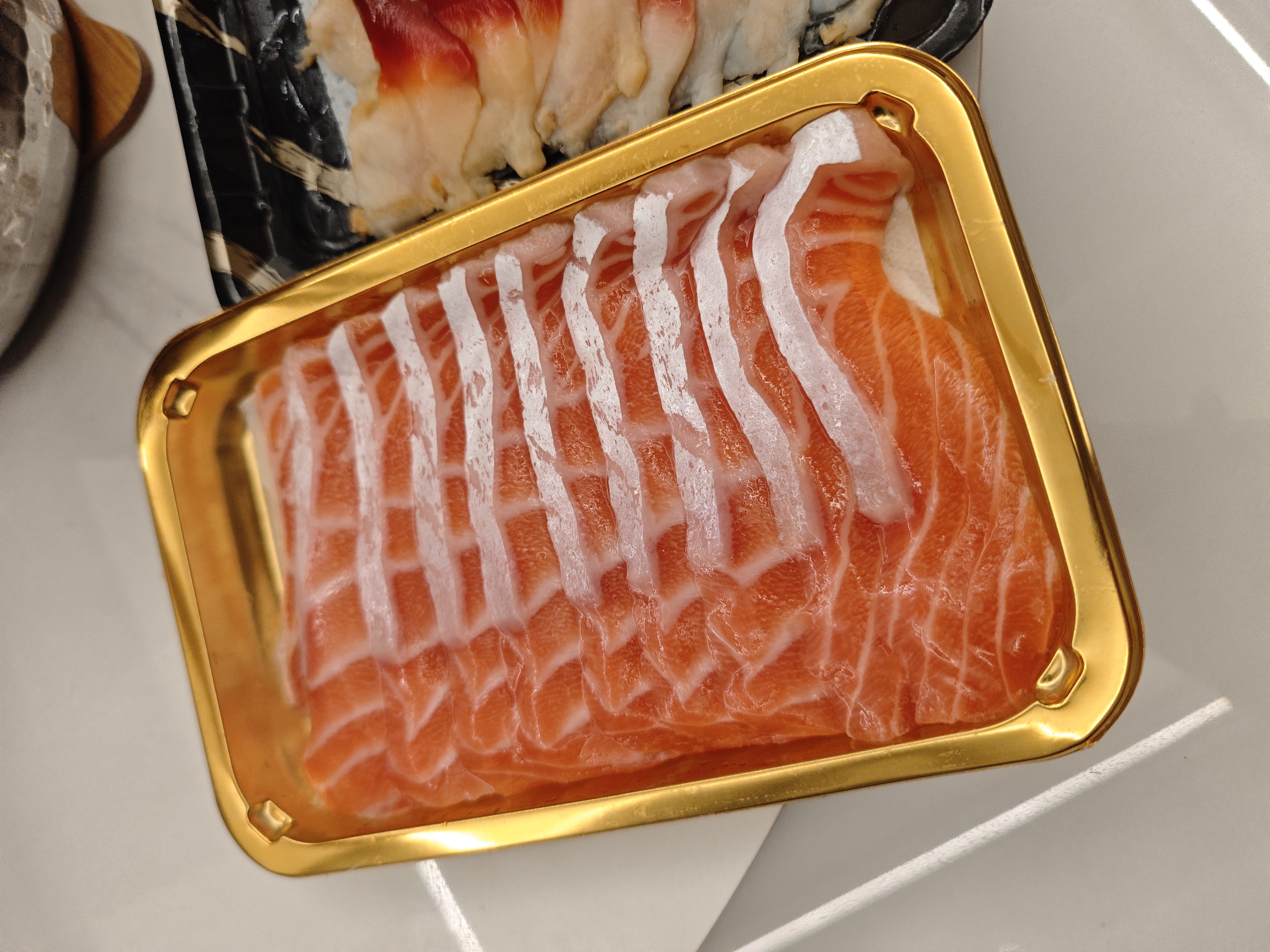 Clearwater北极清水加拿大去边去内脏北极贝刺身切片100g解冻即食中秋聚餐 实拍图