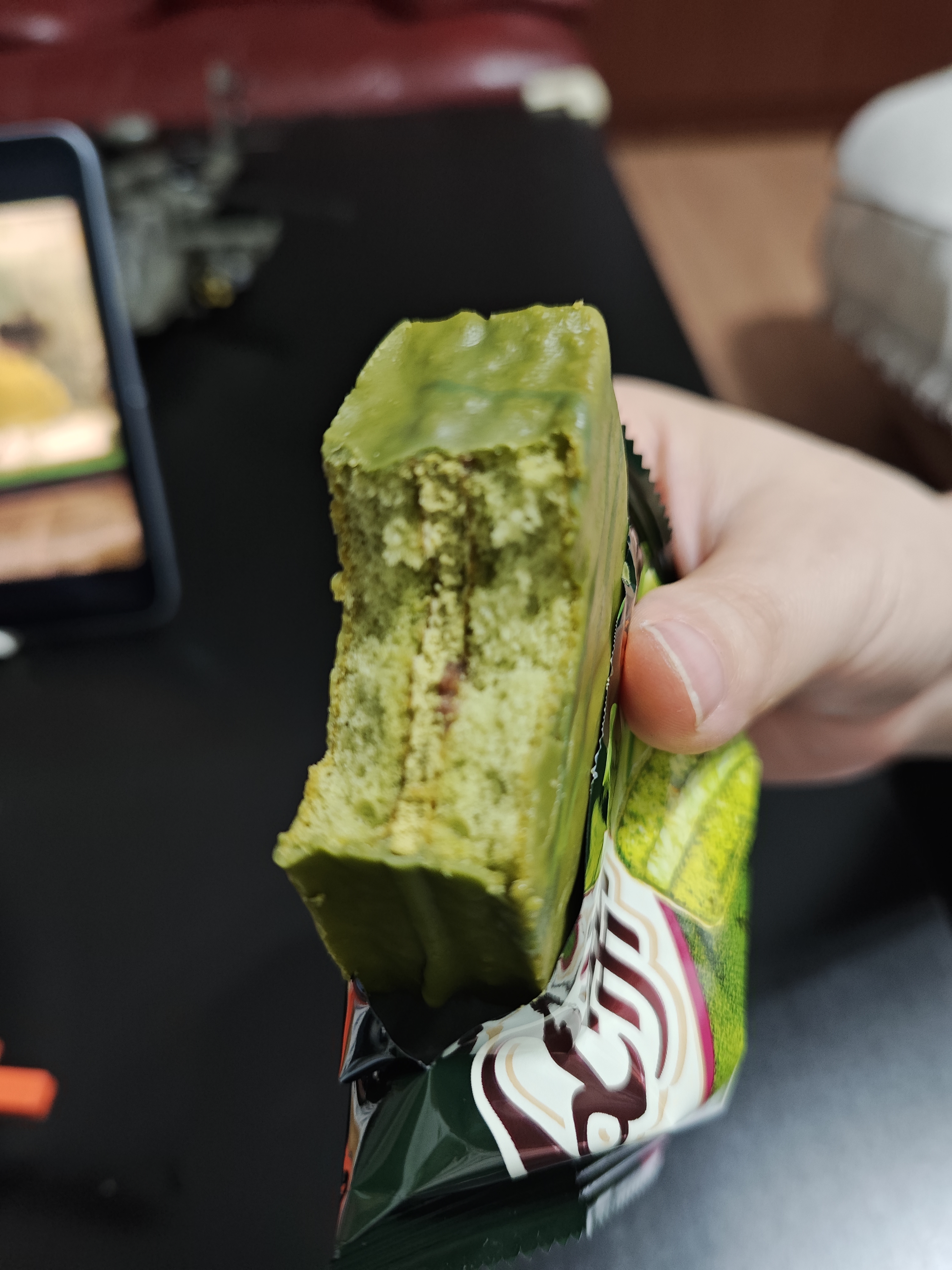 好丽友（ORION）Q蒂蛋糕经典抹茶味12枚336g/盒 面包蛋糕营养早餐休闲零食下午茶 实拍图