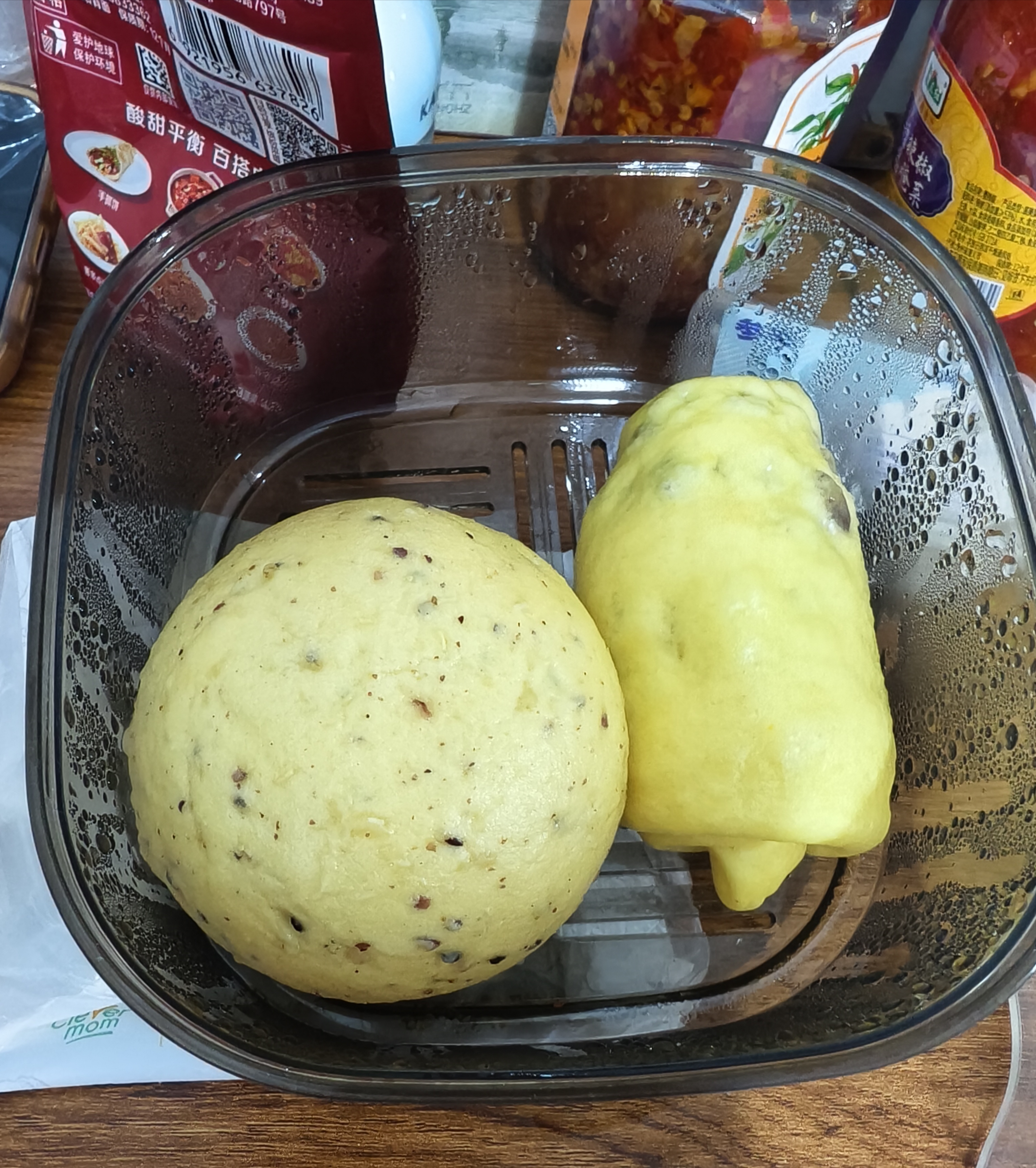 悦味纪 手工老面馒头640g*2包 12个 0糖低脂绿色食品戗面千层馒头半成品 实拍图