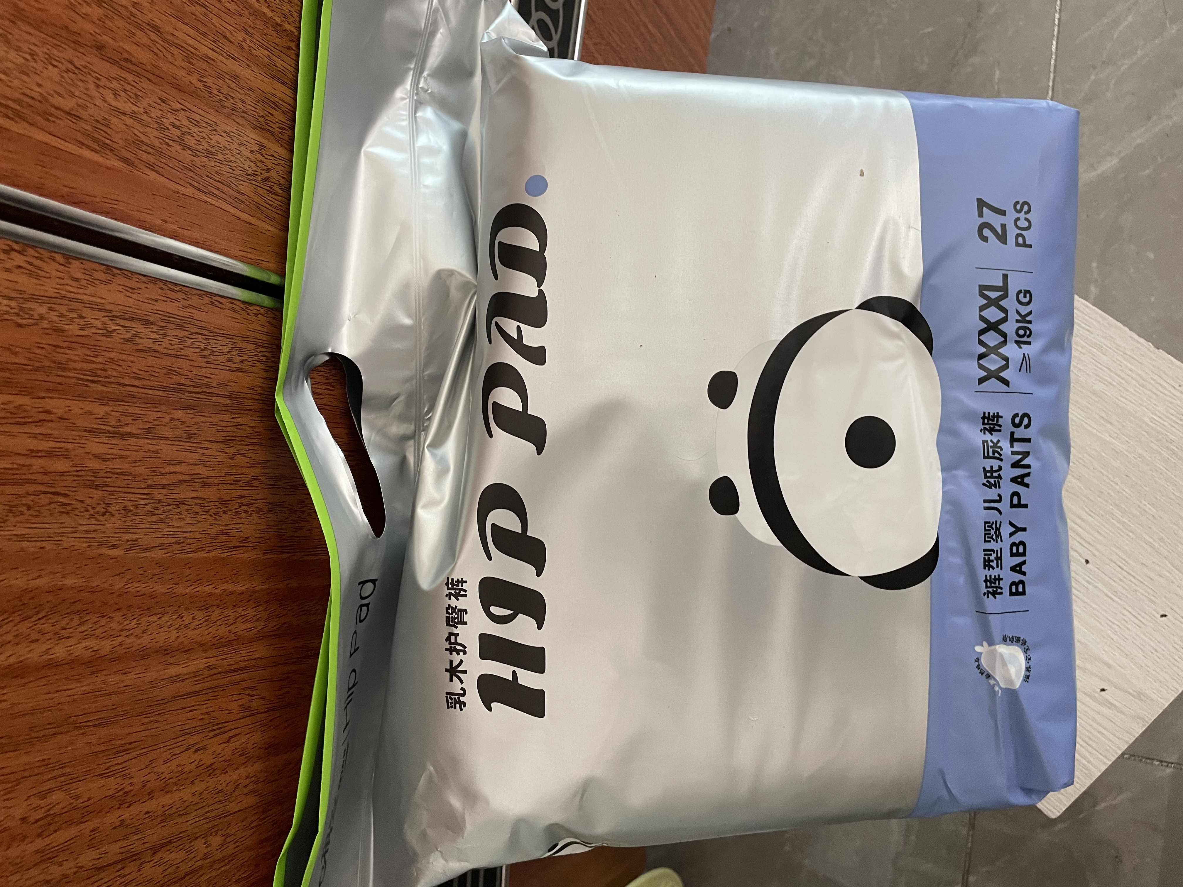 祺安熊猫乳木果油婴儿护臀拉拉裤4XL码27片超薄【品牌直供 安心品质】 实拍图