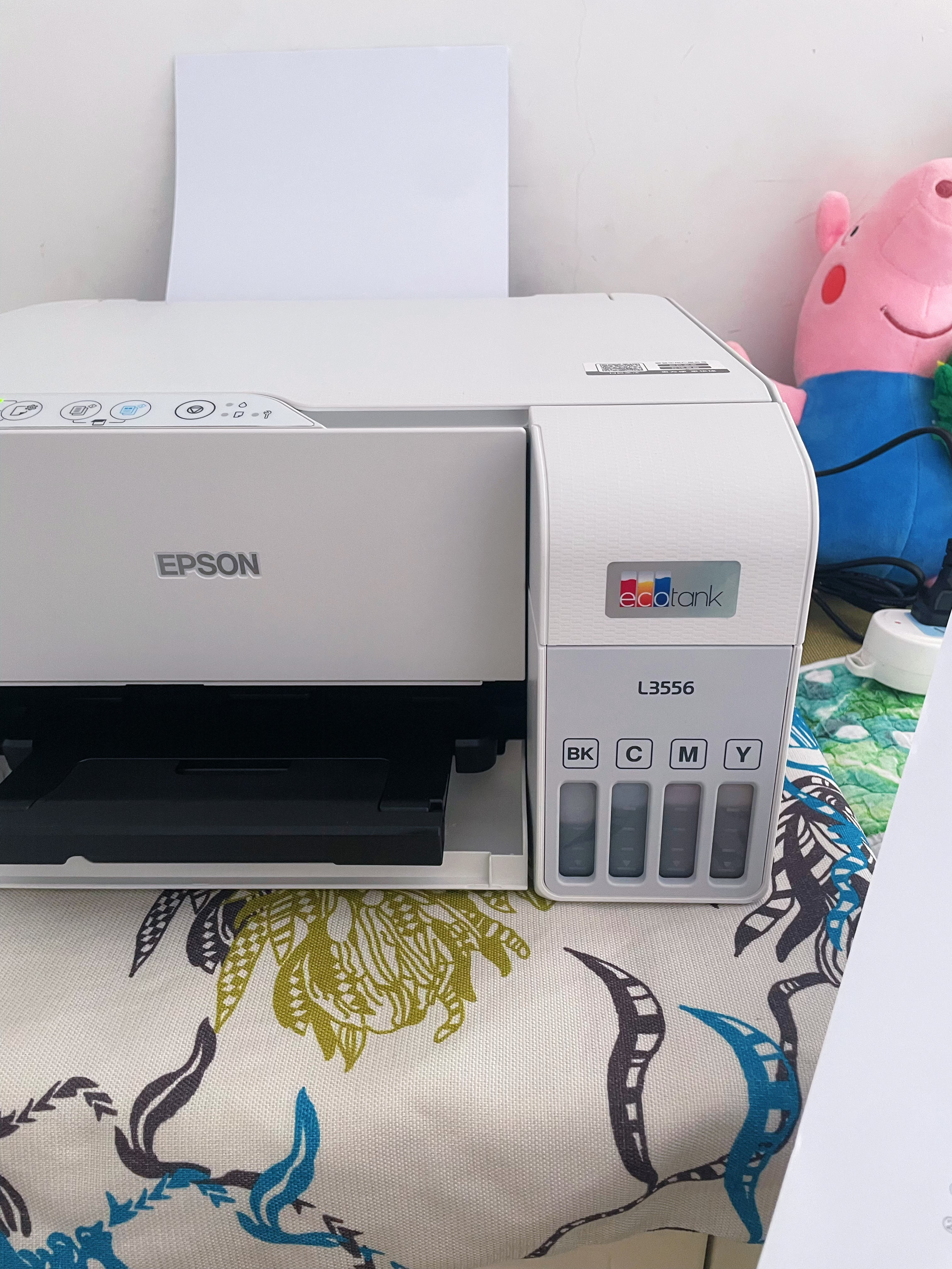 爱普生（EPSON）L3556 A4彩色墨仓式打印机 打印复印扫描多功能一体机 WIFI家用办公（设备+复印纸+AI云打印套装） 实拍图