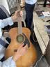 雅马哈（YAMAHA）FS400CNS 原声款云杉木初学者入门民谣缺角吉他 40英寸原木色哑光 实拍图