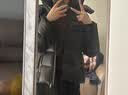 波司登（BOSIDENG）羽绒服90绒鹅绒女士泡芙加厚时尚脱卸帽外套商场热卖同款 幻夜黑-自然光-高品质 XS 155/80A充绒量172g 体重约100斤以内 实拍图