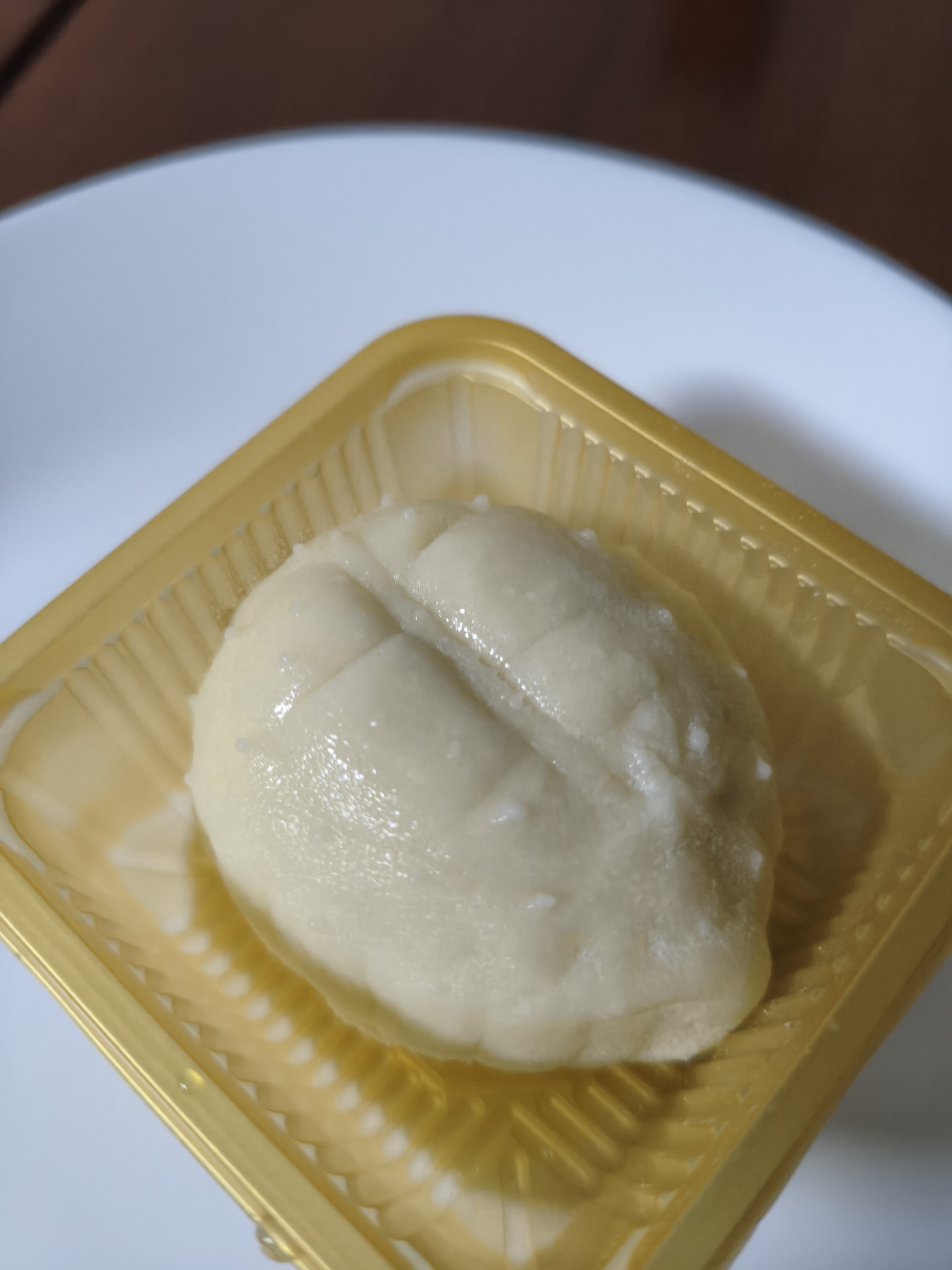 鲜京采黑刺&猫山王榴莲冰糕6枚360g榴莲冰皮冰糕大福零食糕点中秋 实拍图