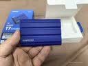 三星（SAMSUNG）1TB Type-c接口 移动固态硬盘 T7 Shield魔力蓝 NVMe读速1050MB/s  手机直连Mac mini外接三防保护 实拍图