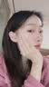 戚小米爆闪S形999足银针圆头耳钉女睡觉免摘耳环养耳洞螺丝拧扣耳饰品 【999银针】3mm双圆头耳钉一对 实拍图
