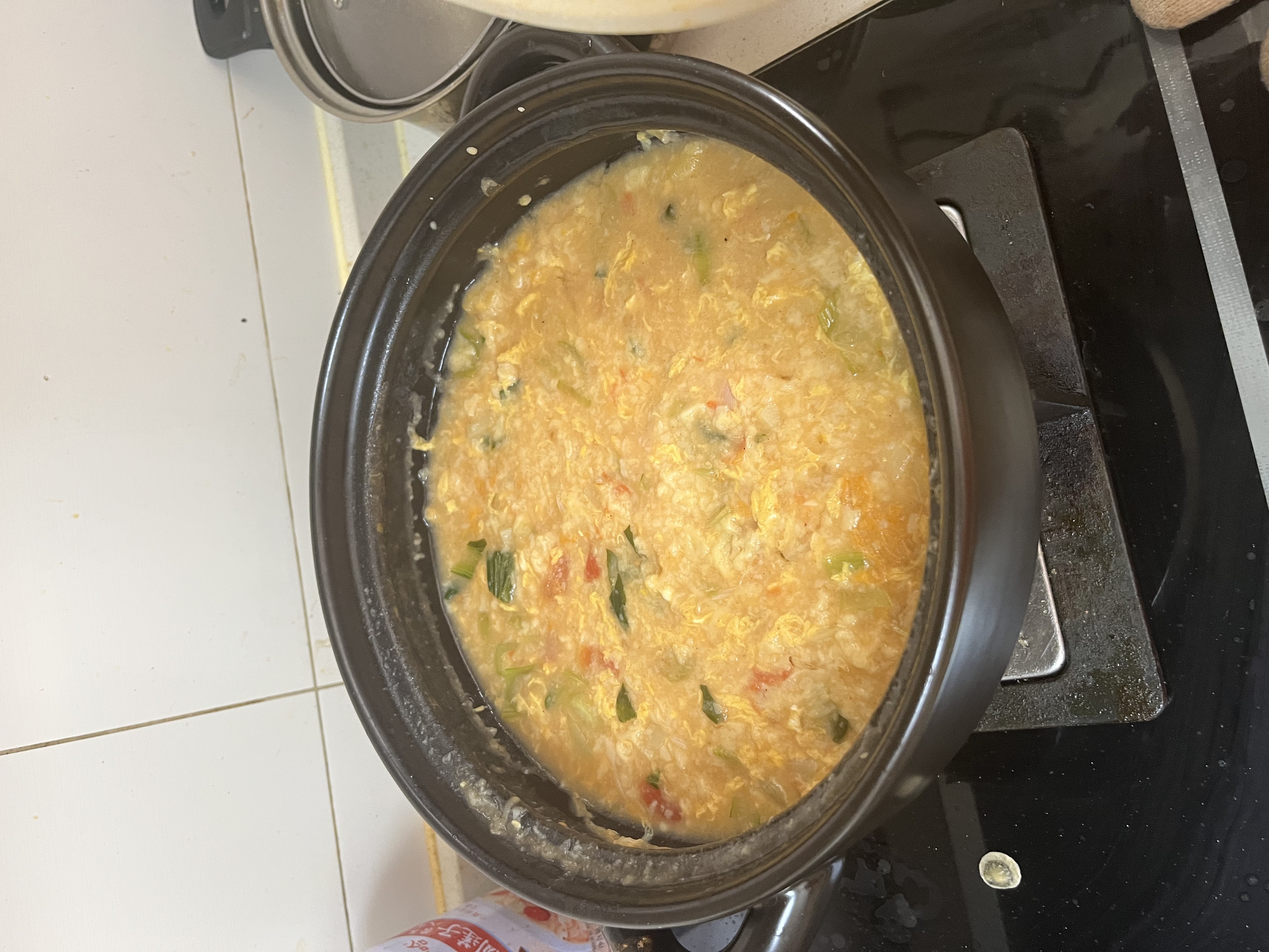 康舒向日葵家用砂锅燃气灶明火耐高温干烧煲仔饭煤气灶专用煲汤锅沙锅 耐热向日葵砂锅3-5人份 3.3L 实拍图