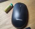联想（Lenovo）无线鼠标 办公鼠标便携鼠标 笔记本鼠标 电脑鼠标 M26黑 带无线2.4G接收器 实拍图
