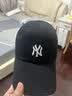 MLB帽子男女棒球帽鸭舌帽软顶休闲遮阳送礼3ACP7701N-50BKS 实拍图