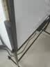 得力白板写字板120*90cm H型碳钢支架式磁吸书写移动升降办公会议黑板家庭辅导培训33715【升级双面】 实拍图