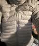 迪卡侬（DECATHLON）短款羽绒服轻薄薄外套户外运动保暖内胆排骨羽绒服TREK100 男款-冰川灰-立领 XL 实拍图