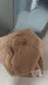 童泰（TONGTAI）宝宝帽子纯棉婴儿包头帽胎帽儿童网眼护耳帽男女童防风帽棕色48cm 实拍图