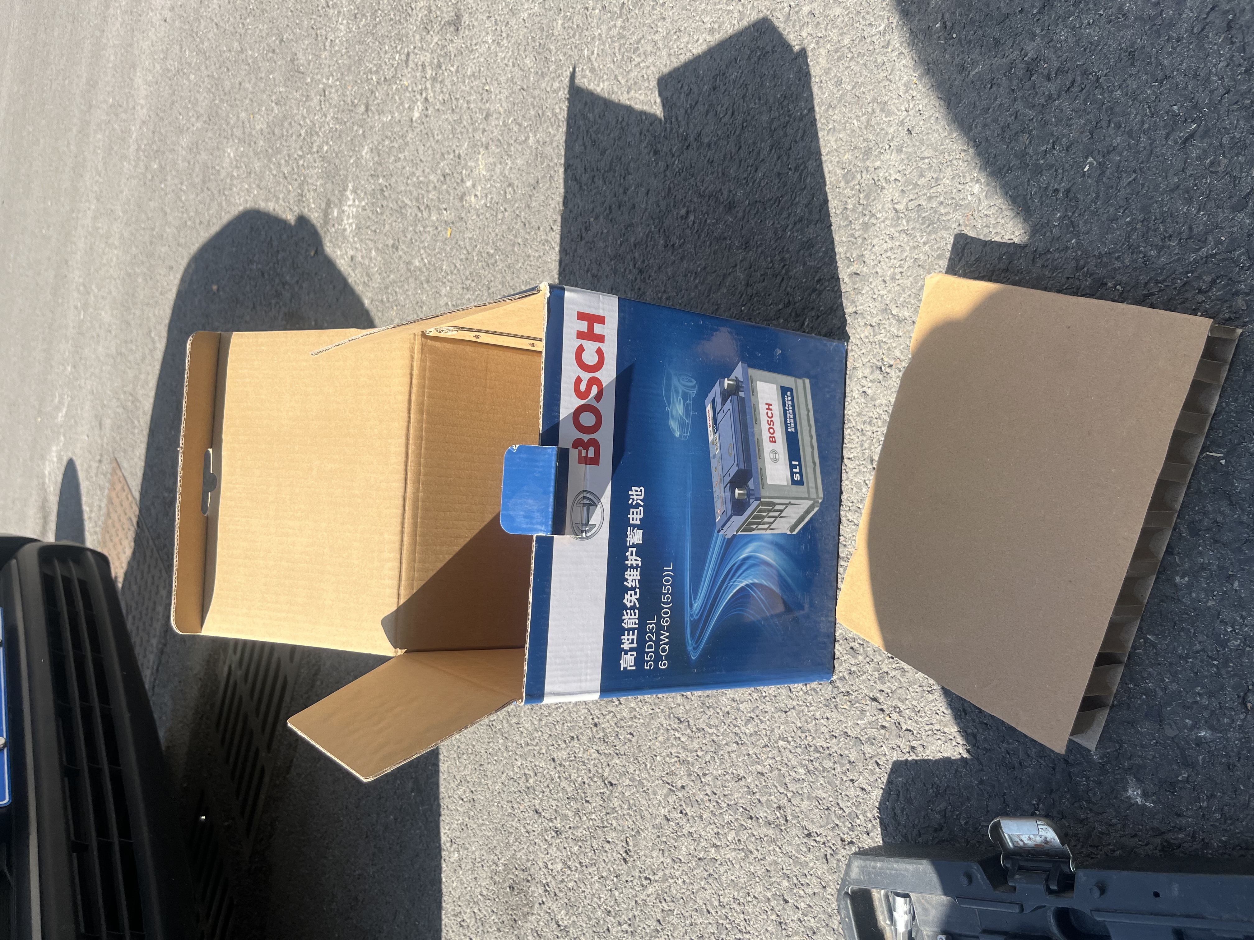博世（BOSCH）汽车电瓶蓄电池自营原厂适配免维护55D23L 12V以旧换新上门安装 实拍图
