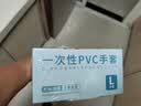 乌斯京一次性手套PVC手套100只大码食品级实验美容清洁烘焙餐饮厨房手套 实拍图