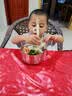 licheers儿童不锈钢碗3-6-12岁宝宝辅食碗食品级316不锈钢吃饭碗双层防烫 实拍图