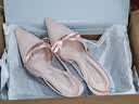 CHARLES&KEITH缎面蝴蝶结尖头高跟凉鞋女生日礼物送女友CK1-60361556 Light Pink浅粉色 36 实拍图