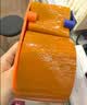 得力（deli）高品质米黄色封箱胶带打包宽胶带 60mm*100y*50μm(91.4m/卷) 6卷装 办公用品 30359 实拍图