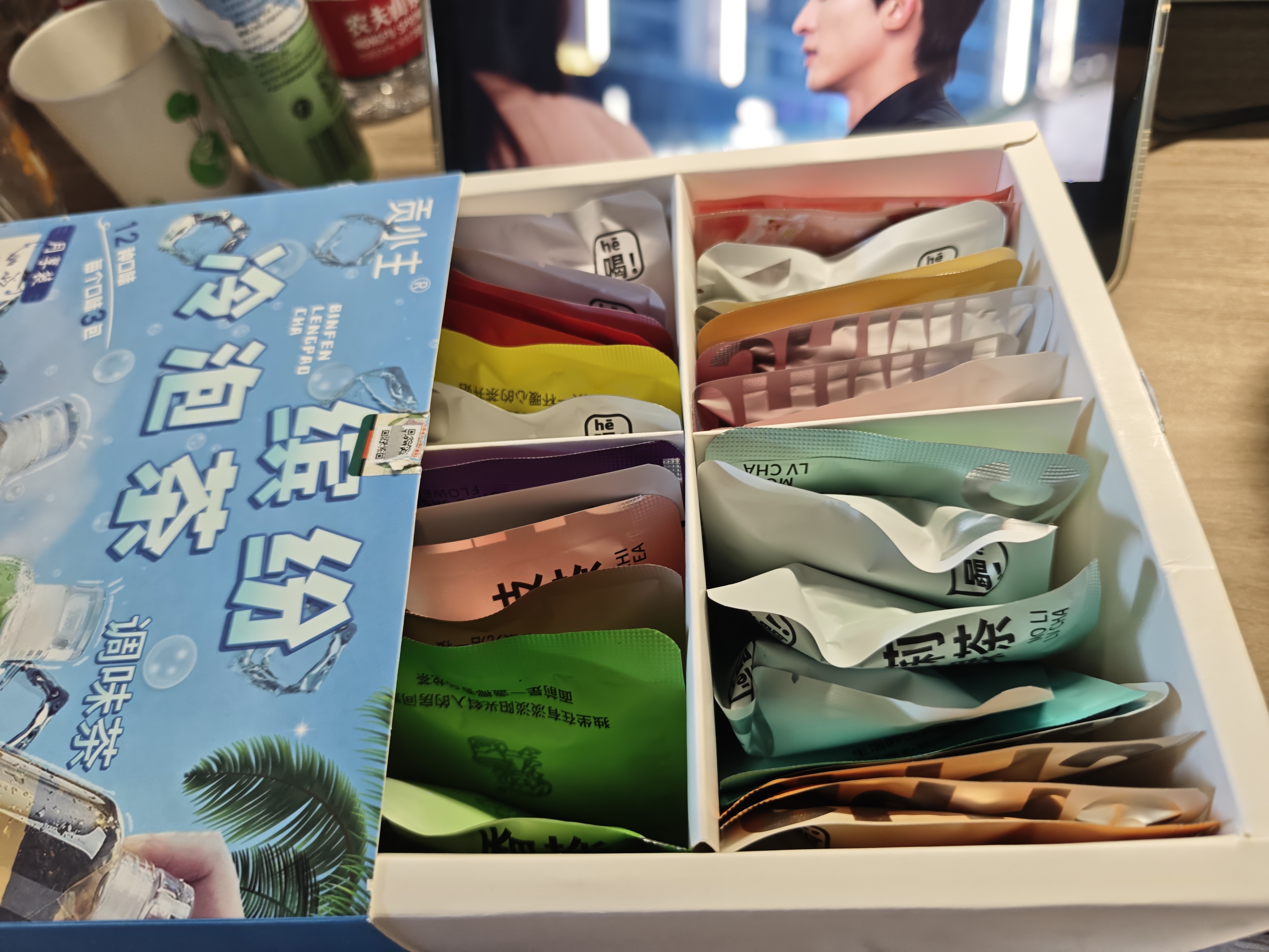 贡小主冷泡茶花茶包水果茶共36包(12种口味)108g茉莉花茶红茶蜜桃乌龙茶 实拍图