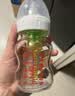 布朗博士玻璃奶瓶 0-3月初生婴儿防胀气防呛 宽口径奶瓶150ml 小象 实拍图