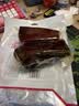 杨大爷 烟熏腊味农家湖南特产腊肉咸肉 湘西老腊肉1斤装500g 实拍图