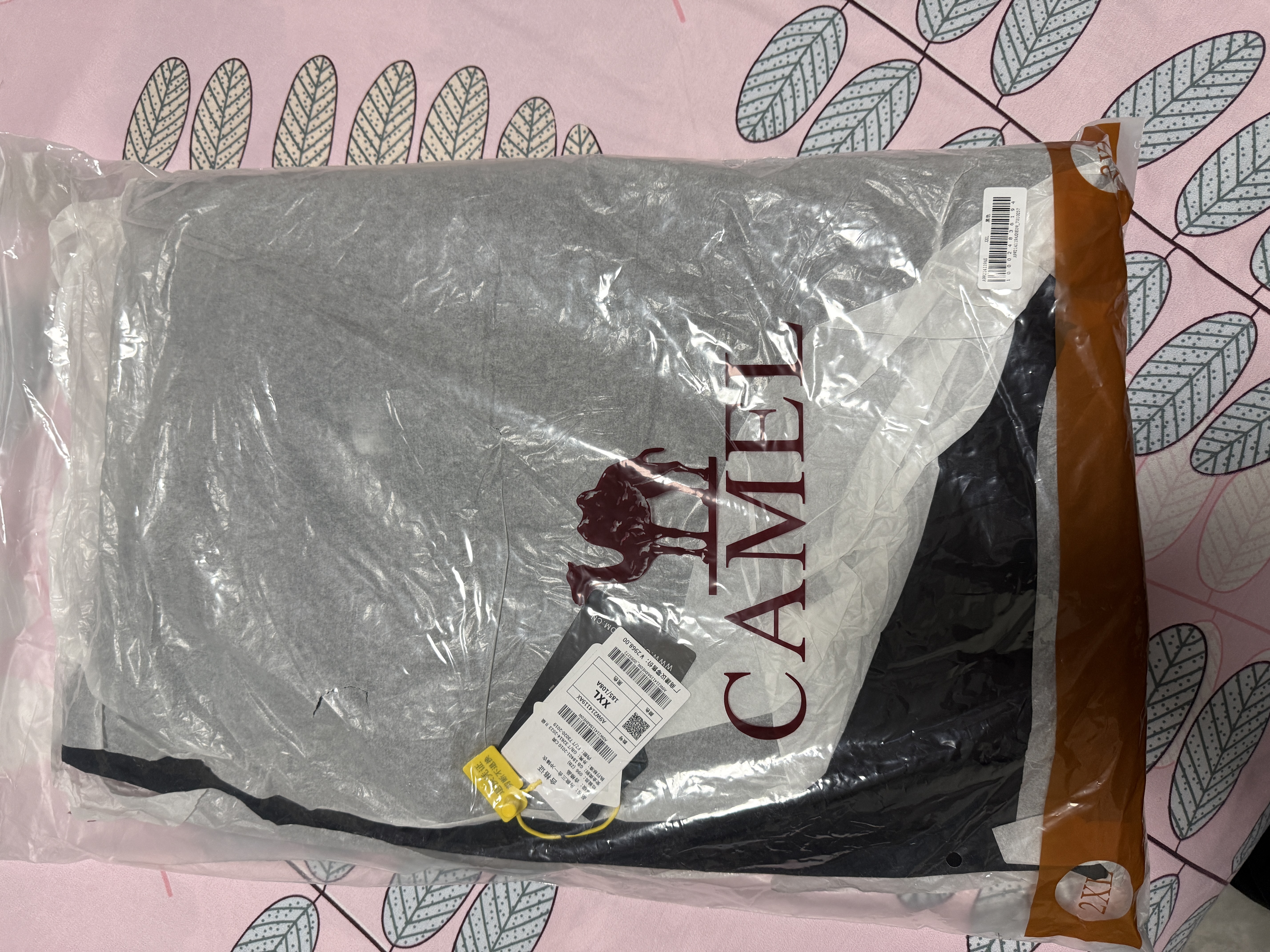 骆驼（CAMEL）户外冲锋衣 三合一加绒加厚防水情侣款外套登山服装 A9W214119AX 实拍图
