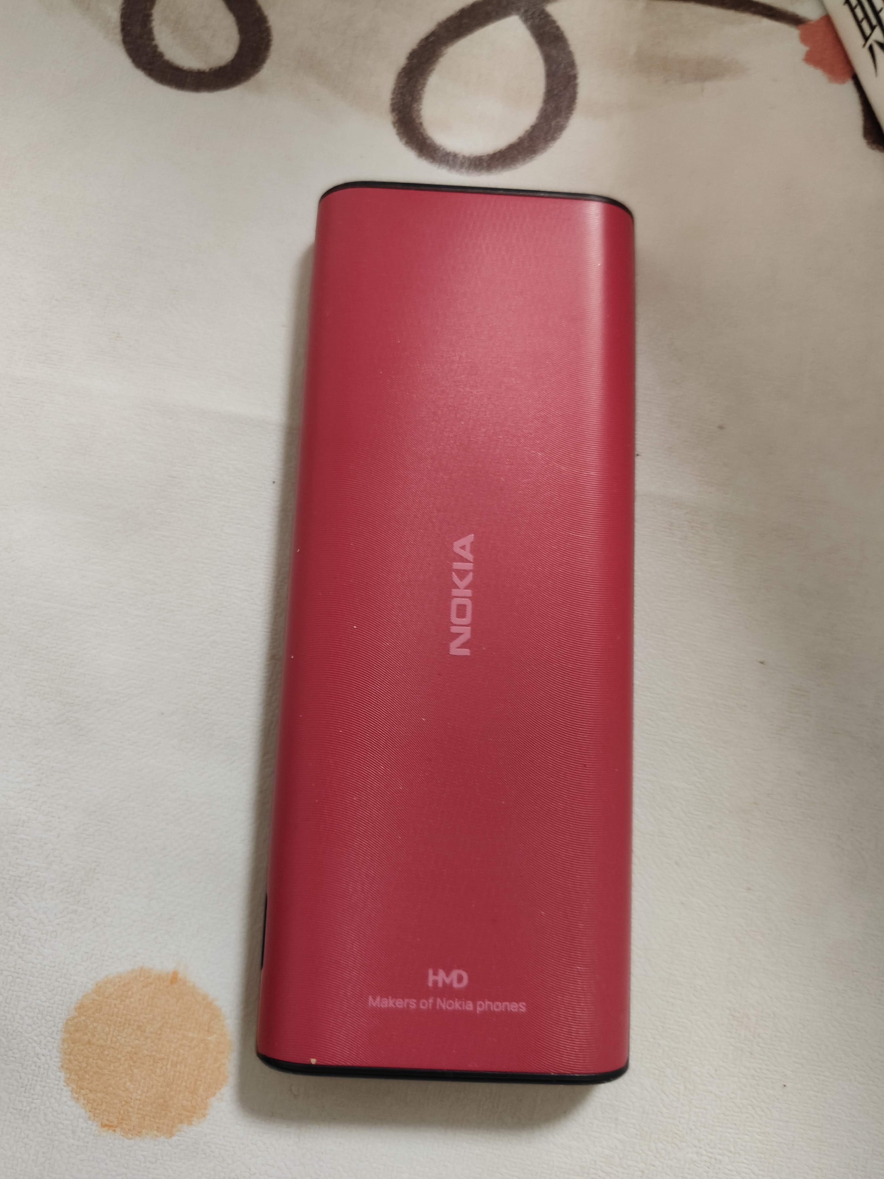 诺基亚（NOKIA）108 4G版移动联通电信广电全网通 2.4英寸双卡双待 直板按键学生老人老年人功能机备用手机粉色 实拍图