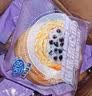 港荣蓝莓黑巧味爆珠流心面包420g零食早餐中西式糕点甜品下午茶礼盒品 实拍图