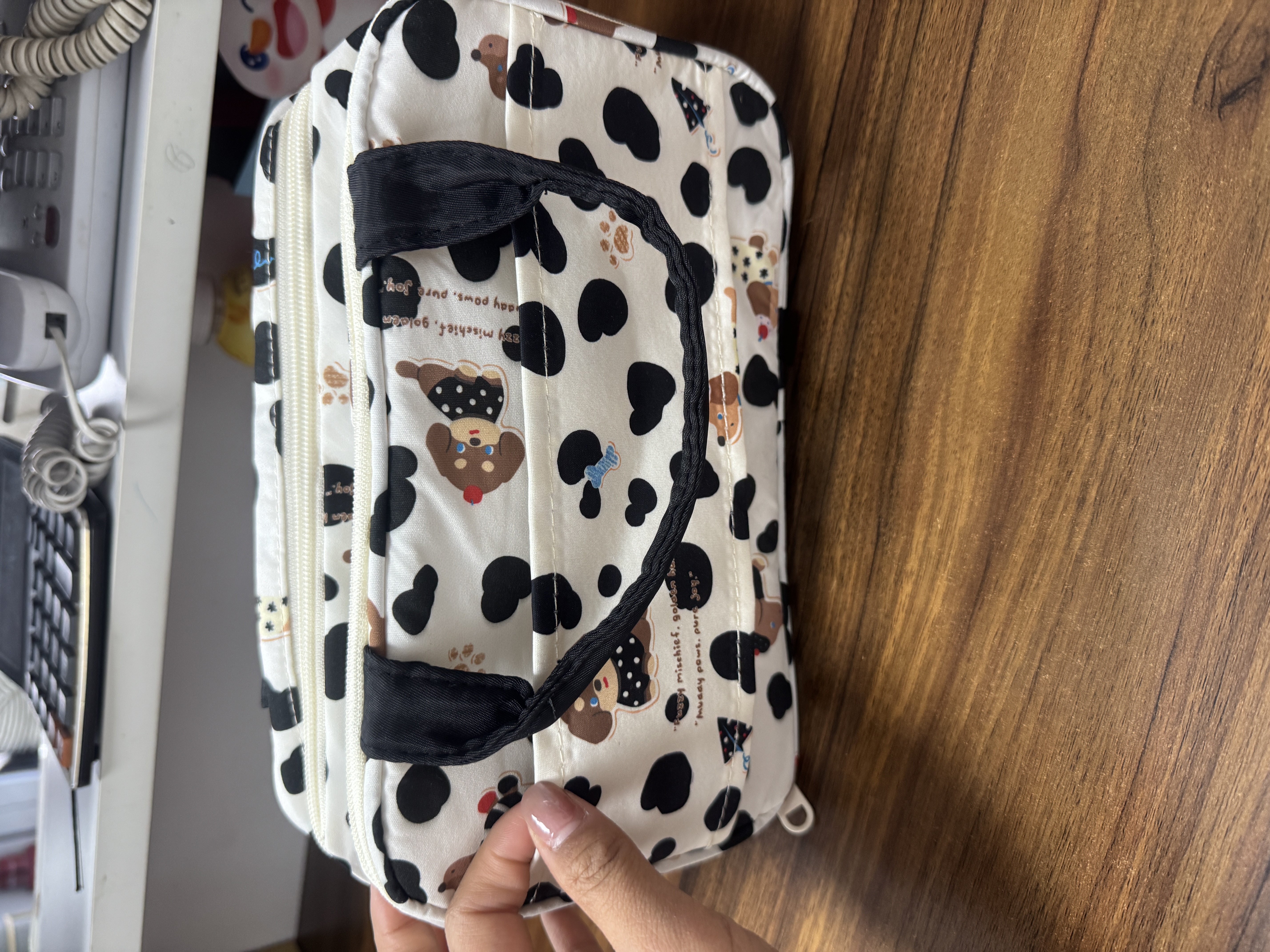 范爷家可挂行李箱化妆包大容量化妆品收纳包外出便携分区旅行手提洗漱包 实拍图
