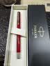 派克（PARKER）签字笔威雅XL宝珠笔高端商务办公用品书法练字文具套装礼盒生日礼物团购定制刻字礼物送老师 威雅红色胶杆宝珠笔 实拍图