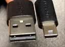 绿联USB2.0转Mini USB数据线 平板移动硬盘行车记录仪数码相机摄像机T型口充电连接线 3米 10386 实拍图