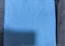 曼克顿（MANKEDUN）100%新疆棉色织床单单件纯棉全棉单人宿舍家用双人水洗棉被单 G宾利蓝 100%纯棉：200*230cm/适用1.5m床 实拍图