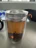 泡茶壶泡茶杯耐热双层玻璃杯子泡茶神器办公室懒人茶壶家用茶杯子 420ml来福双层玻璃泡茶壶 实拍图