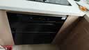 美的（Midea）【新国标二星】暖阳系列消毒柜 110L嵌入式消毒碗柜 5min快消母婴消毒光波3.0美居智能110HQMax 实拍图