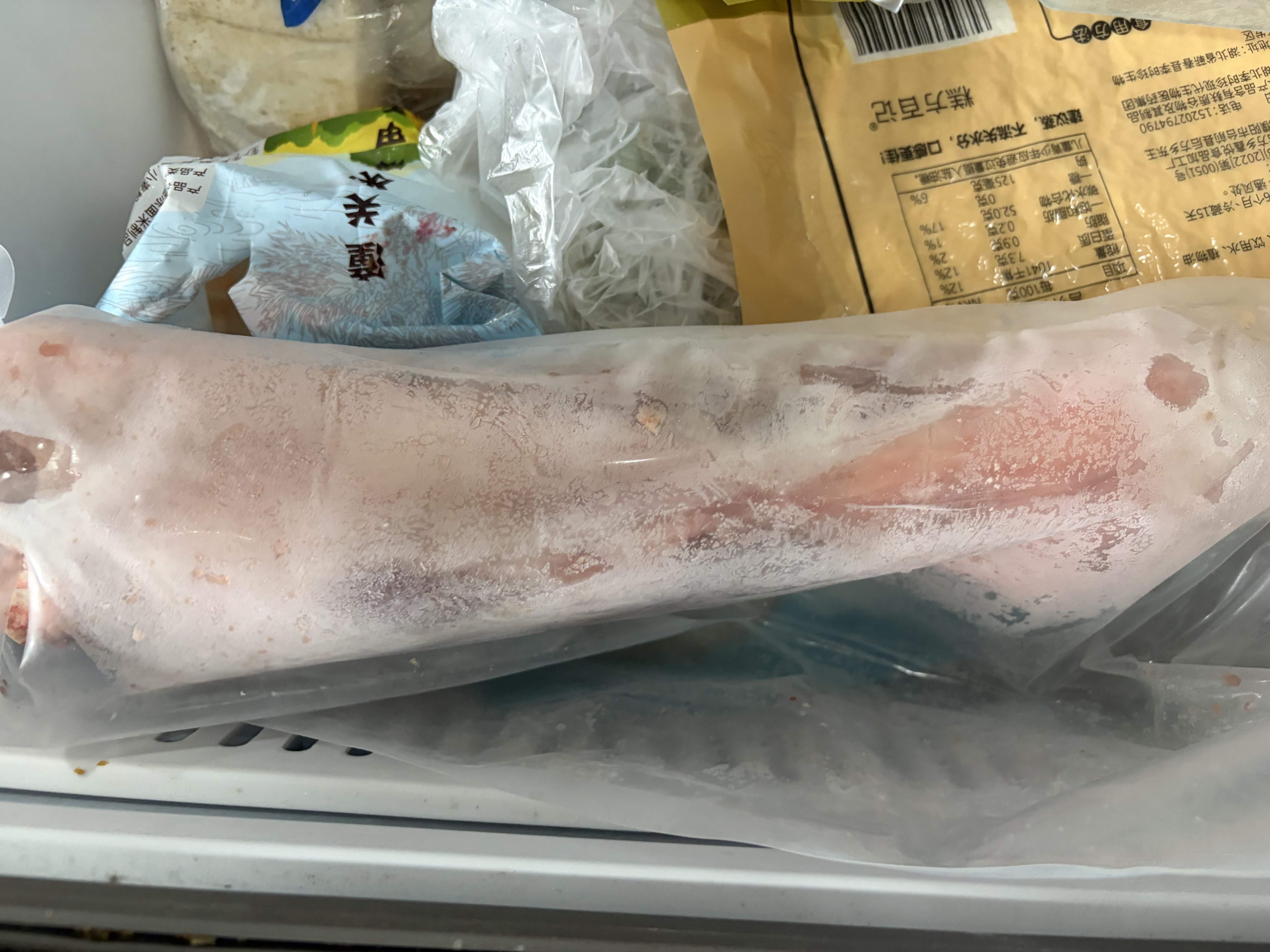 牧功夫羊腿(断骨连肉)净重4斤 内蒙羔羊肉小腿1袋3根卷火锅食材生鲜 实拍图