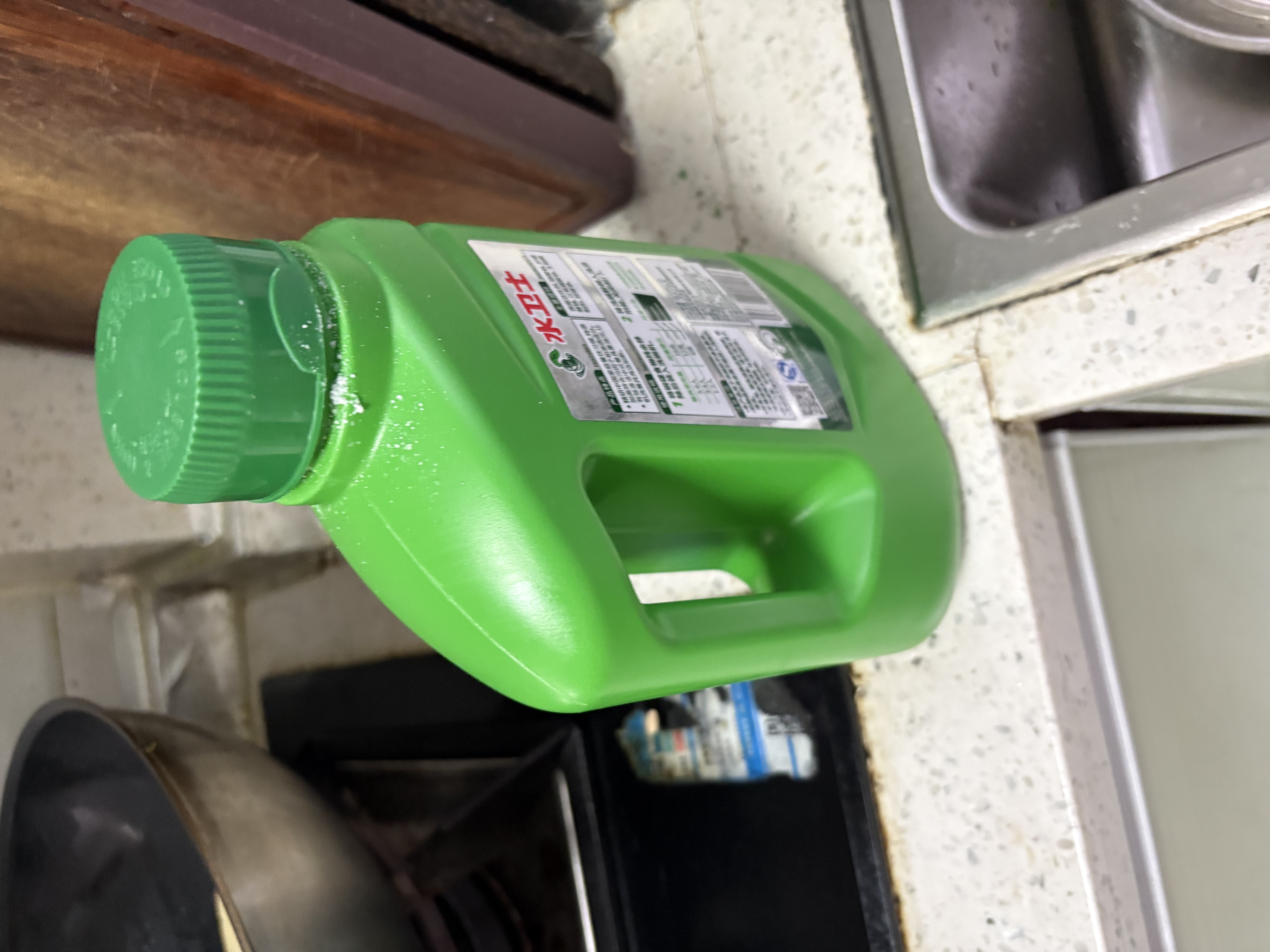 水卫士洗碗粉1kg*2瓶洗碗机洗涤清洁剂洗碗块洗涤粉耗材全机型水卫仕2kg 实拍图