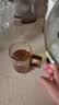 泥也茶杯子月牙杯茶杯男士泡茶专用绿茶杯玻璃杯月牙过滤茶杯喝茶水杯 实拍图