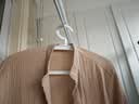京东京造 衣架无痕防滑衣服架宽肩西服大衣晾衣架子加厚衣服挂衣撑5个白 实拍图