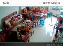 奥克斯1600万像素摄像头监控无线wifi网络高清夜视监控器360度无死角带夜视全景云台家用AI监控手机远程 实拍图