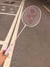 尤尼克斯（YONEX）羽毛球拍天斧进攻高磅全碳素进阶耐打AX10白粉红单拍已穿线附手胶 实拍图