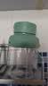 吉利来榨汁杯便携大容量1.3L多功能38页刀多功能运动果蔬榨汁杯双盖替换吨吨桶榨汁杯冰沙机奶昔杯 【青草绿】38页钢刀 可碎冰 实拍图