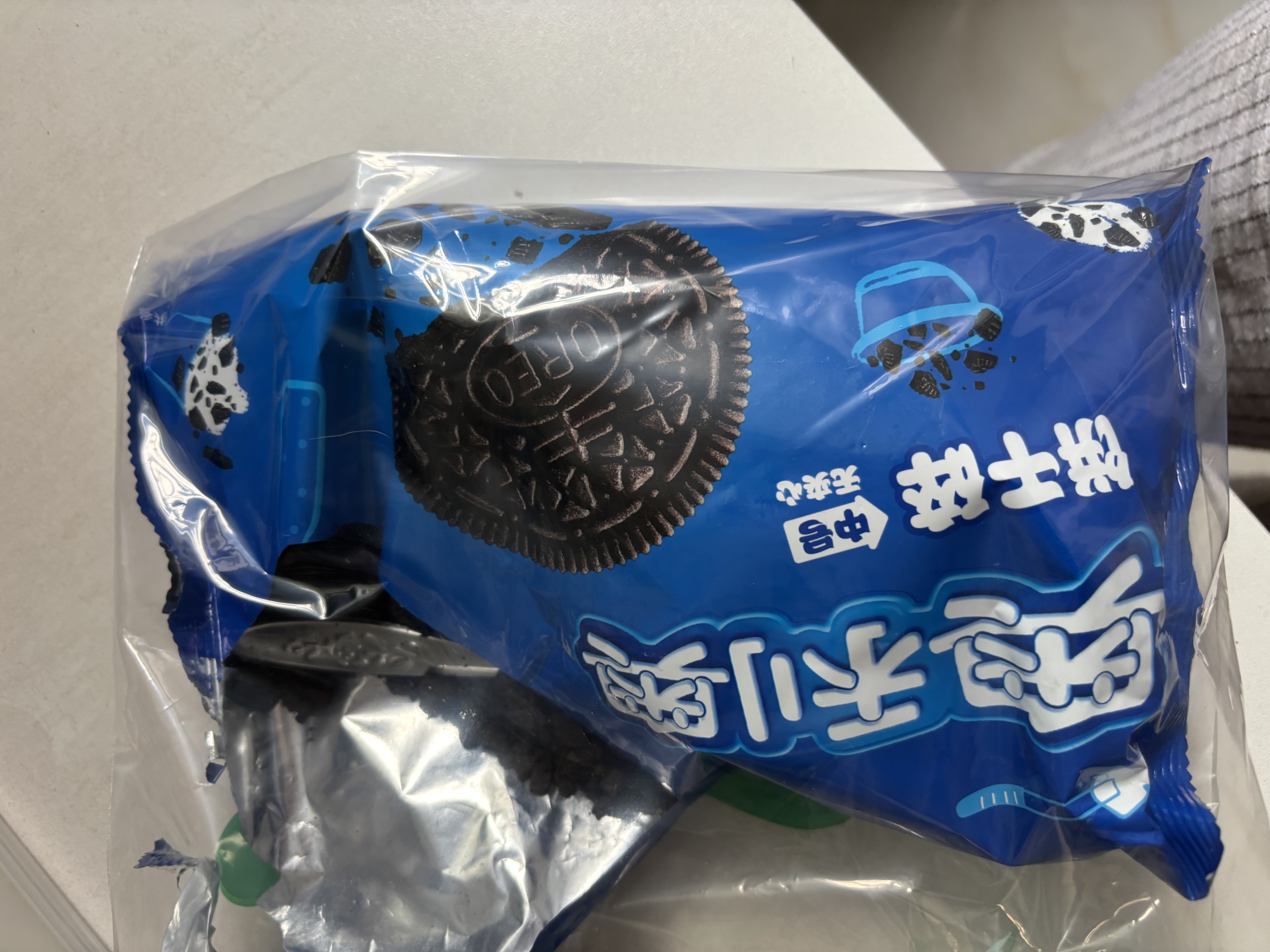 奥利奥饼干碎400g*3袋中号无夹心正品纯可可粉奶茶蛋糕冰淇淋烘焙 实拍图